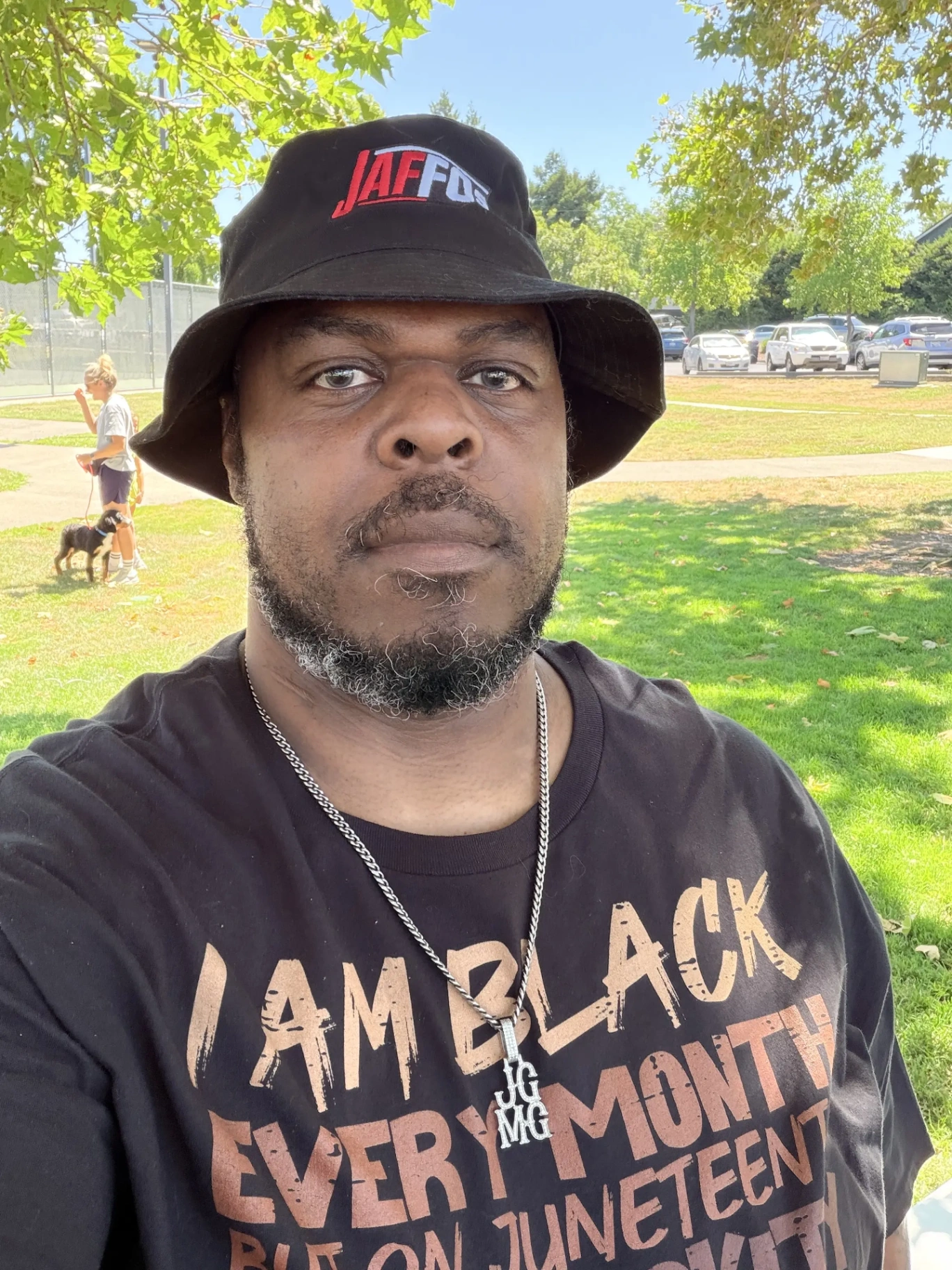 Damion Saunders portrait outdoors